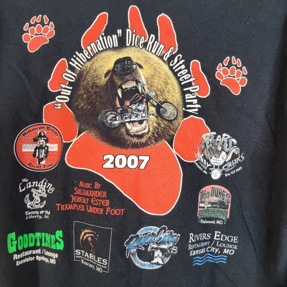 2 Mens Dice Run 2007 T-shirts 1 Large , 1 XL - Picture 8 of 10